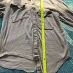 SO  Brown Button Down Shirt Classic Style Lightweight Sweater Collared SZ S Photo 9