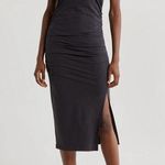 Beyond Yoga  Fit the Mood women’s black Midi Tank Dress size Medium $122.00 ￼ Photo 0