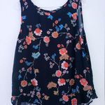 Velvet By Graham & Spence Floral Sleeveless Blouse Size M Photo 0
