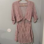 Free People  Lala Lace Mini Dress Size Small, Medium or Large Photo 7