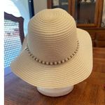 Juicy Couture , pearl trimmed straw, sun hat Photo 4
