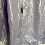 Zyia NWOT  Lilac Shine Bomber Jacket Size L Photo 3