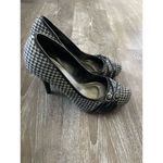Apt. 9  Plaid stiletto With‎ Patent Leather shoes S-98 Photo 1