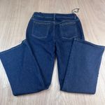 Jones New York Signature Jeans Women’s 8 Stretch Bootcut Blue Denim Studded Photo 1