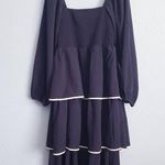 Baltic Born Black Barcelona Tiered Dress Photo 5