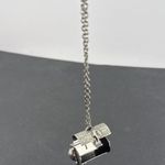 Lead Us Not Into Temptations Journey Box Keepsake Locket Treasure Chest Pendant Silver Photo 15