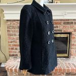 Rampage Vintage Y2K Wool Blend Black Double-Breasted Textured Coat / XL / EUC Photo 1