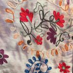 John Mark  Floral Embroidered Blazer with Multicolor Design 100% Rayon NWOT Photo 3