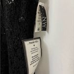 Elegant Black Sequin Mini Dress Size 8 Photo 5