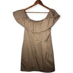 1. State Womens Khaki Sleeveless Above The Knee Sheath Dress Photo 3