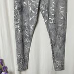 Soft Surroundings  Gray Marble Print 7/8 Leggings Size Small Petite Photo 2