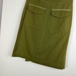 ZARA NWT  SRPLS Military Wrap Layered Midi Skirt Sz XS Green Photo 15