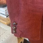 Oscar de la Renta Vintage 80’s Oscar De La Rente Corduroy Blazer Maroon Size 9/10 Photo 3