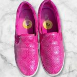 Coach Bright Hot Pink with sequins Slip-On Women Loafers size 8 Photo 5