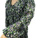 Influence Chiffon Floral Dress Womens US Sz 8 Garden Fairy Flowy Mini Sheer New Green Photo 5