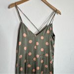 ZARA  Wide Leg Polka Dot Satin Jumpsuit Photo 5