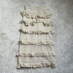 Zimmermann Zimmerman gold knit ruffle skirt. S Photo 11