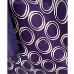 Oboe strapless Y2K purple tie back top casual vintage large geometric 90s Photo 2