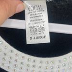 Vocal  Y2K Studded Bodycon Dress Sz XL Clubwear Glam Festival Knit USA Edgy Photo 9