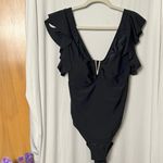 Chic Soul Black Beach Beauty One-Piece Swimsuit Size 1X Photo 1