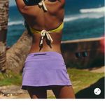 Free People  Hot Shot Skort Mini Purple Photo 2