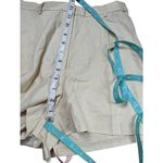 Oh Polly  linen blend high waist shorts US 6 Photo 4