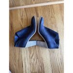 Vince Easton nubuck leather ankle boots Size 9M Brown Stacked Heel Date Night Photo 6