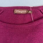 J. McLaughlin NWT Jamey Button Trim Purple Sweater Photo 3