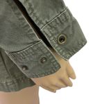 Universal Threads Universal Thread Cotton Olive Khaki 4 Pocket Cinch Waist Utility Jacket Women XS Photo 6