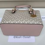 Michael Kors JST Extra-Small Top-Zip Tote Bag -Powder Blush Multi Photo 5