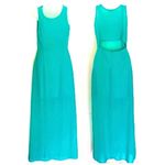Gianni Bini Elegant  Tiffany blue or sea green Teal Maxi Dress in XS size Photo 2