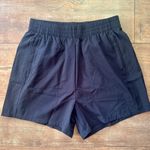 Gymshark Women's Black Woven Pocket Athletic Workout Shorts 4” Inseam Sz Small Photo 2