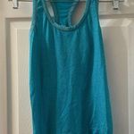 Danskin  Now Blue Striped Racerback tank top XS Photo 0