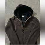 Athleta Womenâs Full Zip Sherpa Lined Hoodedâ Jacket Size Small Photo 4