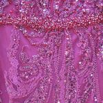 Mac Duggal $998  20349 Embellished Puff Sleeve V Neck Gown Photo 8
