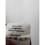 Madewell  Skirt‎ Womens Size 0 Silk Geometric Print Navy Blue Lined Mini Photo 4