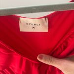 Everly Red Ruffle Dress Photo 2
