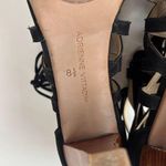 Adrienne Vittadini Anjolie-1 Suede Strappy Web Heel Womens 8.5 Witchy Black Photo 10