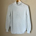 Maeve  white knit turtle neck sweater Photo 1