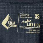 Leslie Jordan XS Scary Run Washington Cheetah Lattice Dri Fit Graphic Tee Shirt Black Photo 3