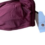 Shade & Shore Women's Dark Red Bandeau Ring Bikini Top - Size XL - NWT Photo 4