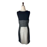 Yoana Baraschi Anthropologie Dress Women 8 Black Dotted Column Sheath Mini Retro Photo 2