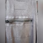 Free People Movement Hot Shot Jumpsuit Romper Taupe Cotton Size Medium Gray Photo 3