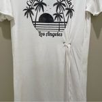 Brave Soul London California Dreamin Graphic T Shirt Dress White Women’s Small Photo 2