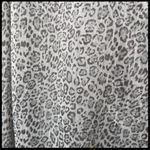 Badgley Mischka NEW Y2K Maxi Skirt Gray Reversible Wrap Sz S Flowy Leopard Print Photo 7