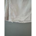 Madewell The Drapey Twill Pleated Shorts Womens Size 0 Off White Lyocell Linen Photo 8