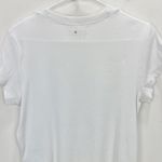 Madewell Supima Rib Tee Shirt Crewneck Basics Stretch Minimalist White L NWT Photo 9