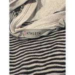 Athleta  Striped Tank Top Women Size S White Black Racerback Casual Sleeveless Photo 3