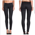 Rag and Bone  Distressed Black / Dark‎ Gray Mid Rise Legging Skinny Jeans Size 26 Photo 11