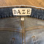 Daze Shy Girl High Rise Crop Flare Jeans Size: 28 Waist Blue Photo 1